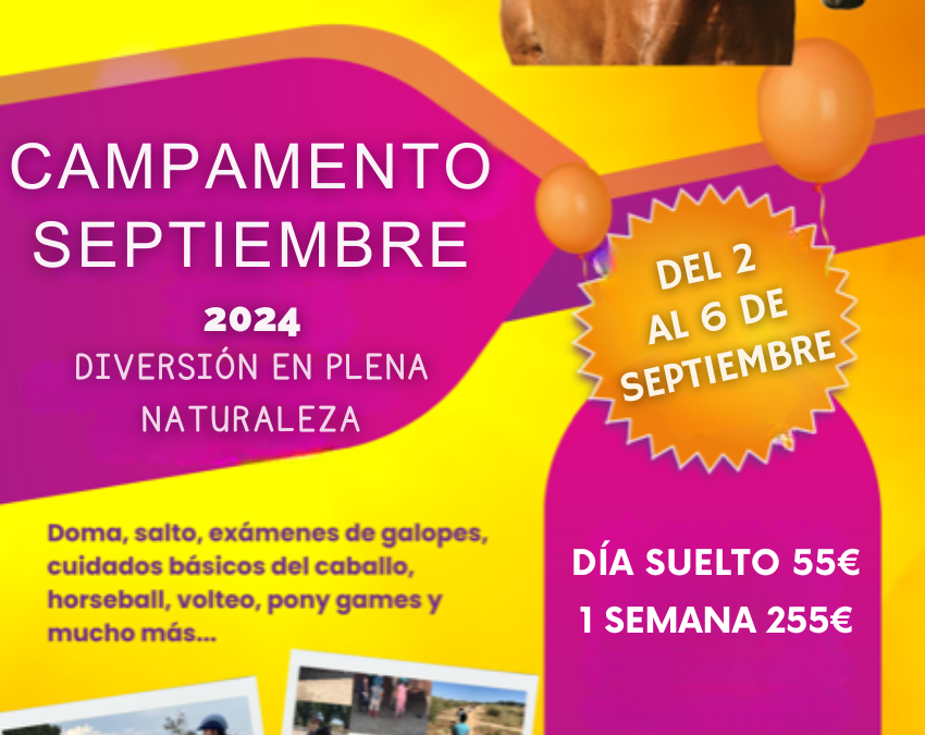 Campamento de septiembre