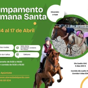 Campamento de Equitación Semana Santa