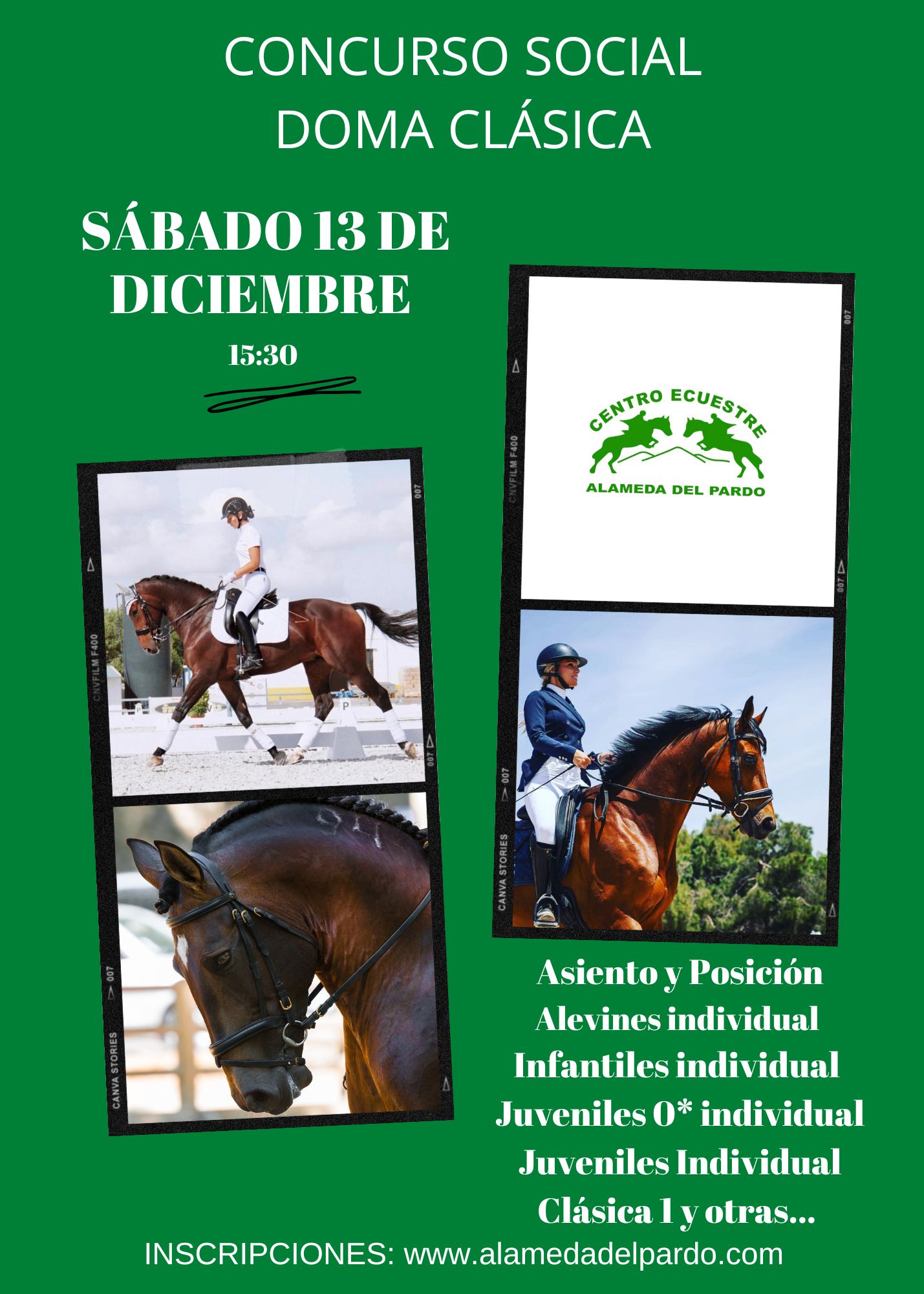 Concurso social doma clásica