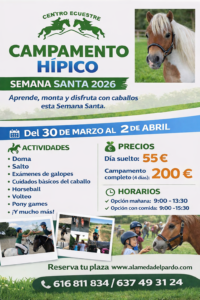 Campamento de Equitación de Semana Santa