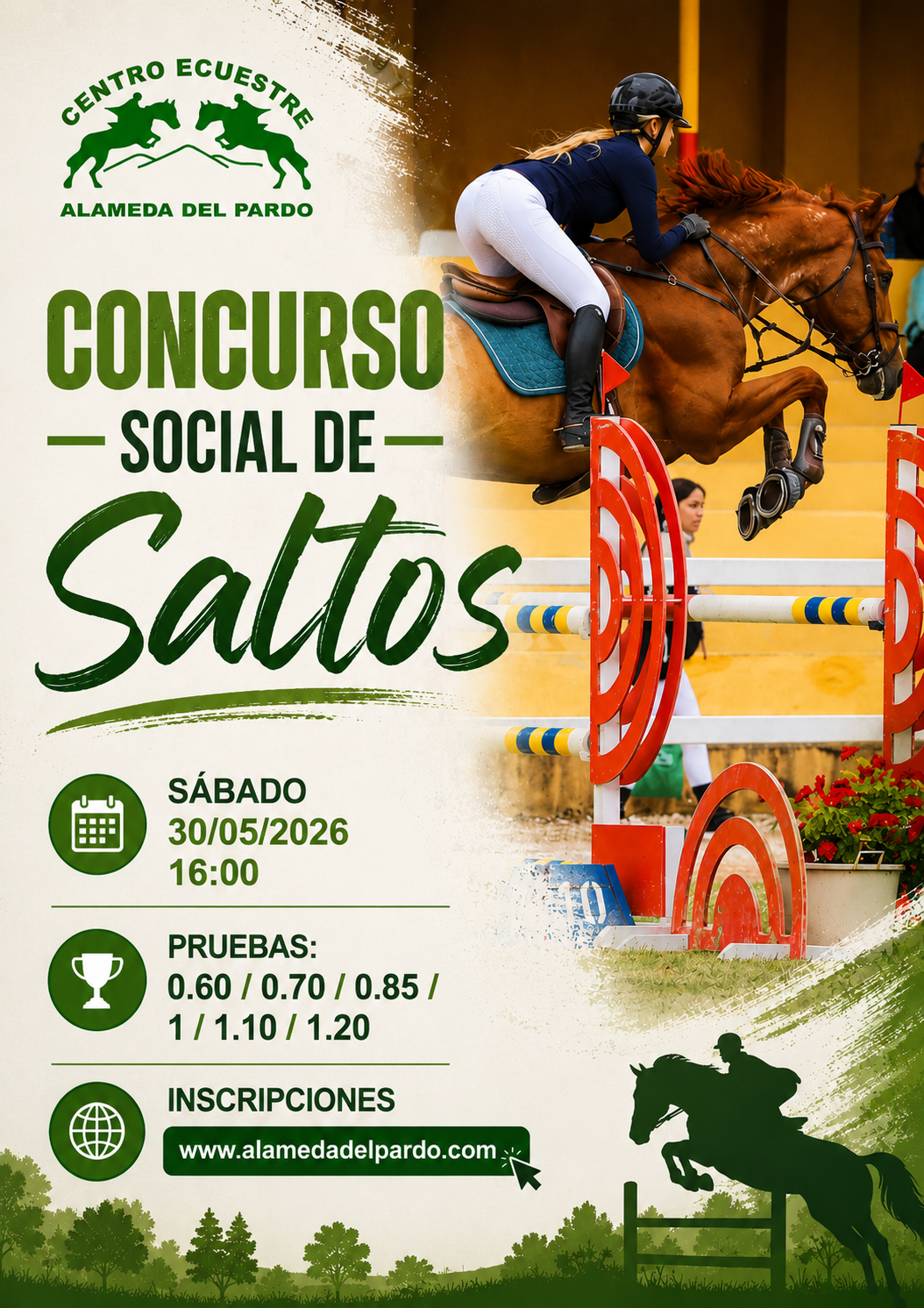 Concurso social de saltos