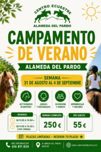 Campamento de verano 2026